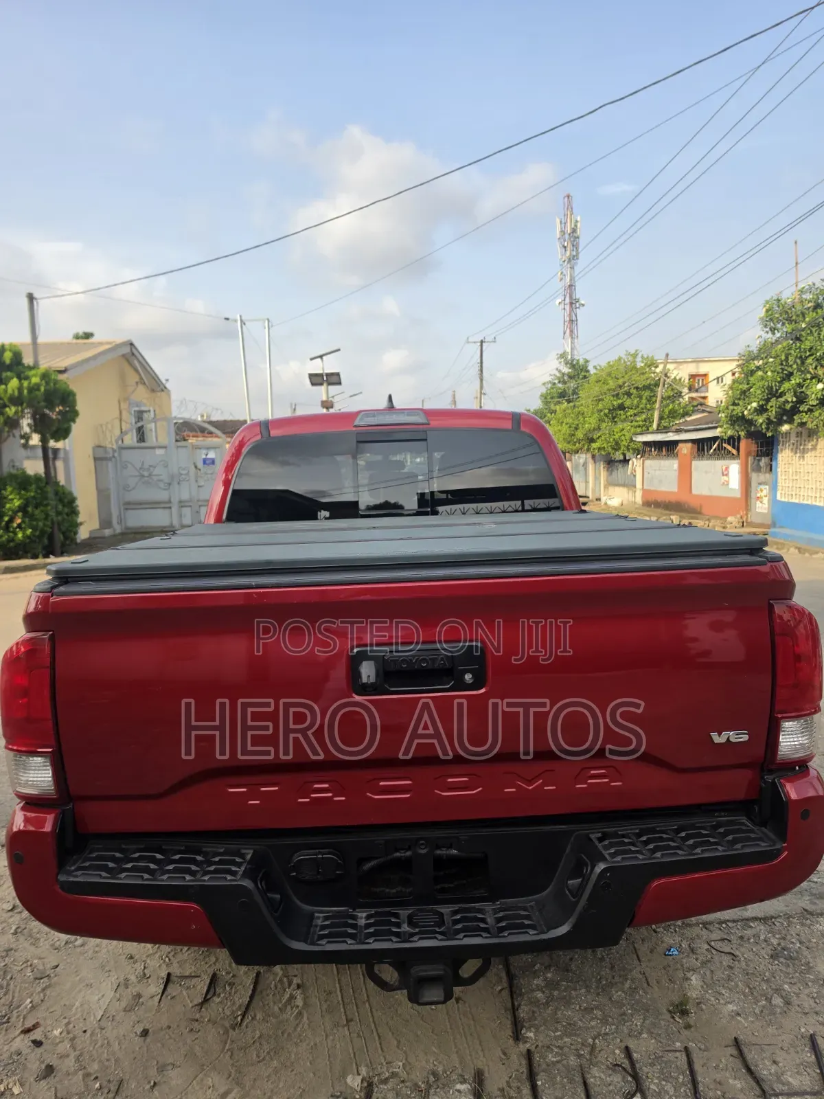 Toyota Tacoma SR5 2017 Red