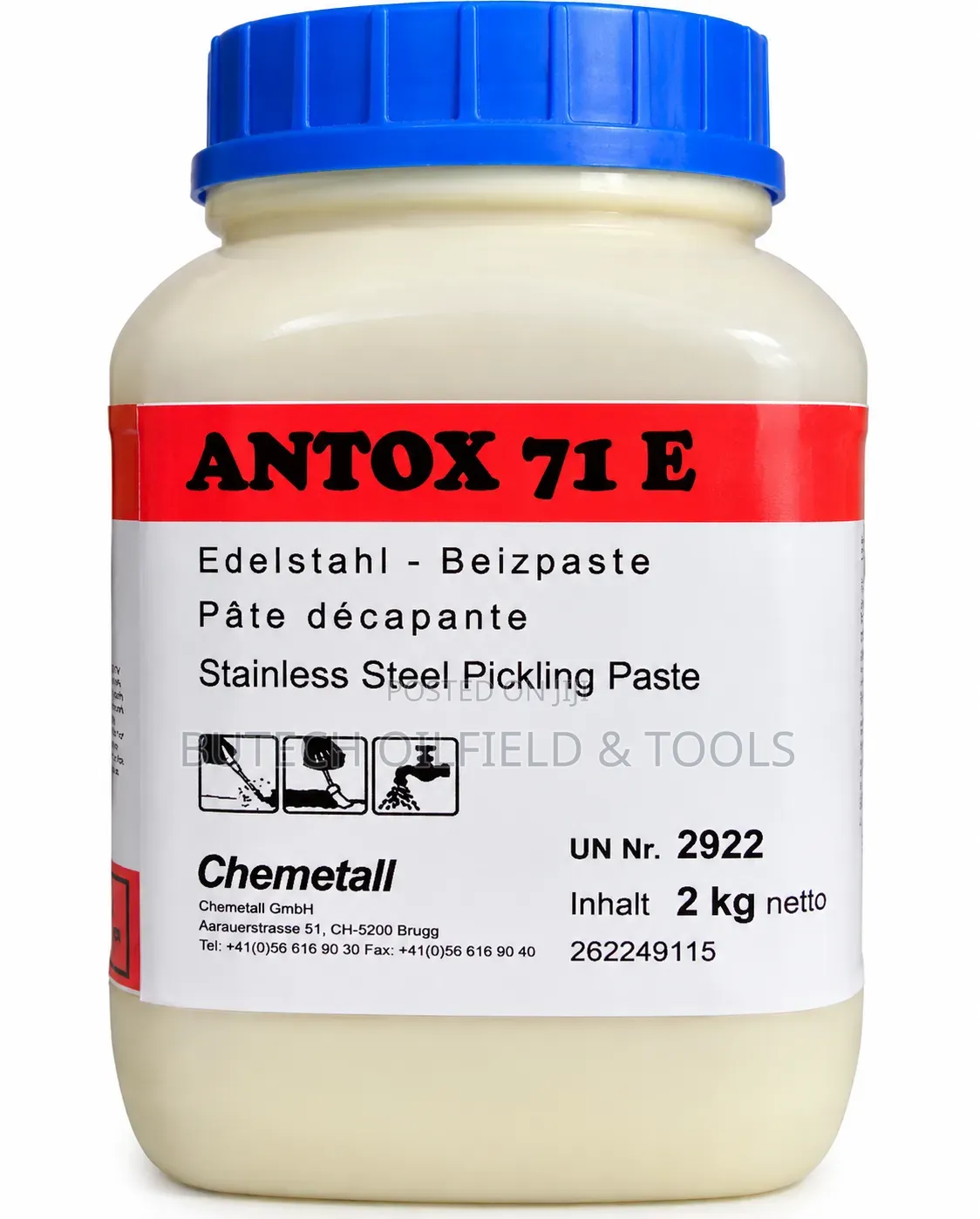 ANTOX 71 E Stainless Steel Pickling Paste