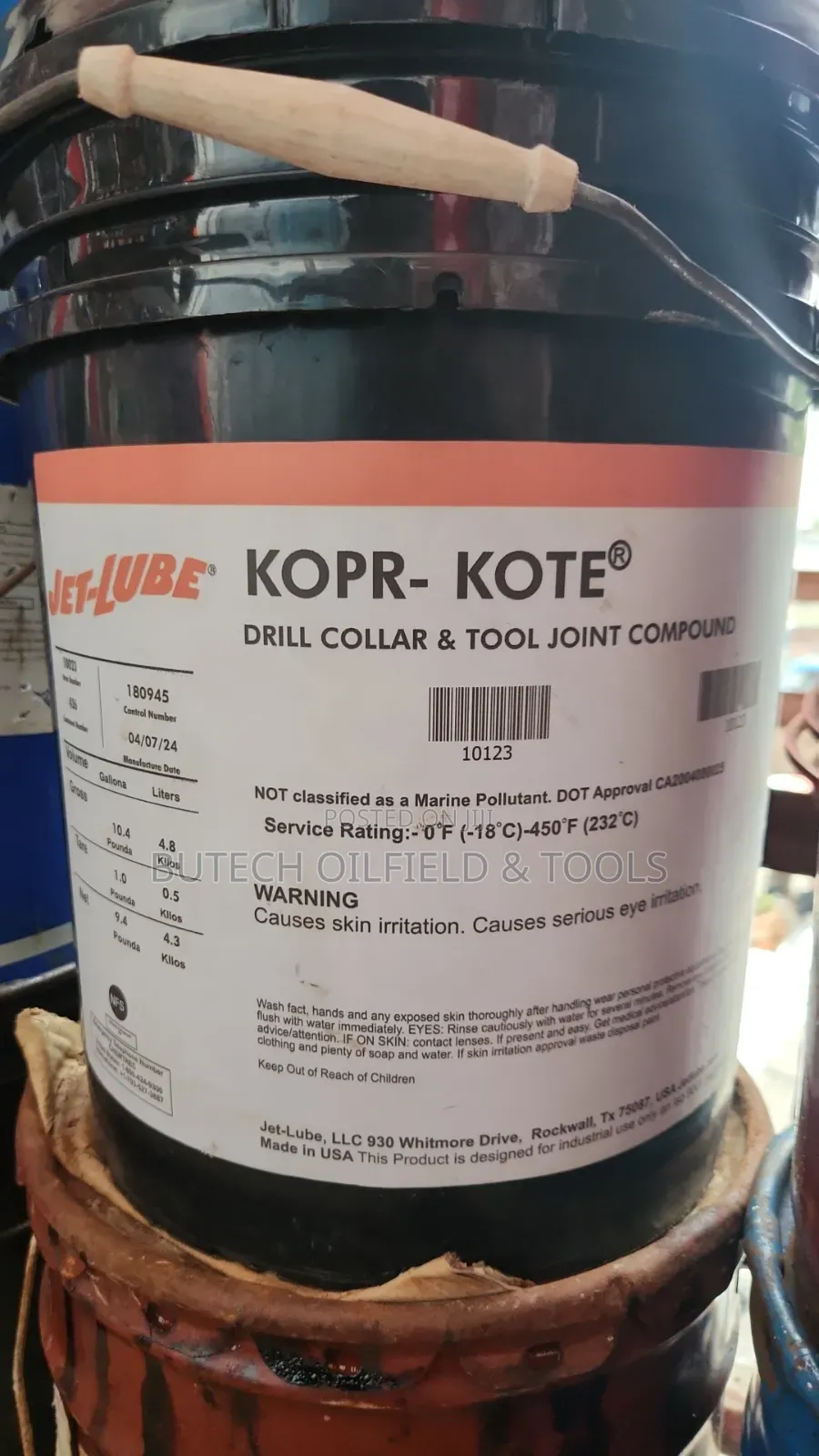 JET-LUBE KOPR-KOTE Drill Collar & Tool Joint Compound