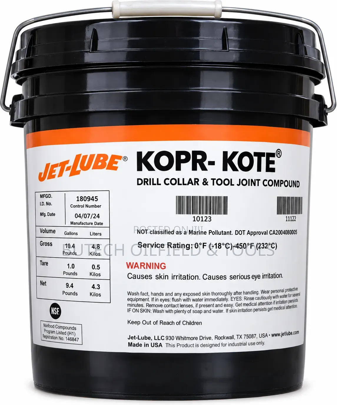 JET-LUBE KOPR-KOTE Drill Collar & Tool Joint Compound