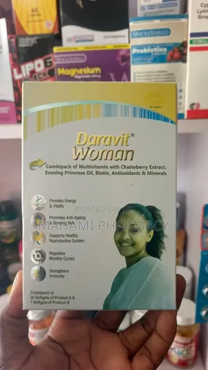 Daravit Woman With Chasteberry, Evening Primrose Oil & Biotin