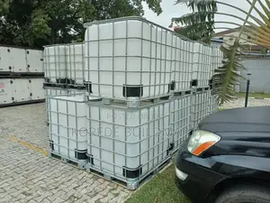 1000L White Heavy-Duty Water and Diesel Storage Tank