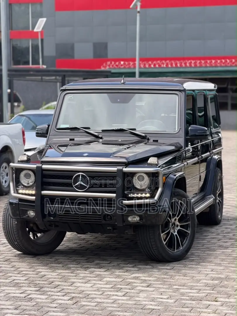 Mercedes-Benz G-Class G550 4dr SUV 4WD (5.5L 8cyl 7A) 2014 Black