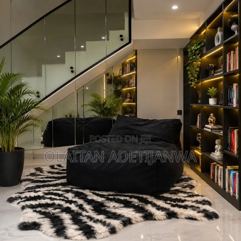 Boneless Lounger Beanbag Exchangeable Cover Indoor and Outdoor