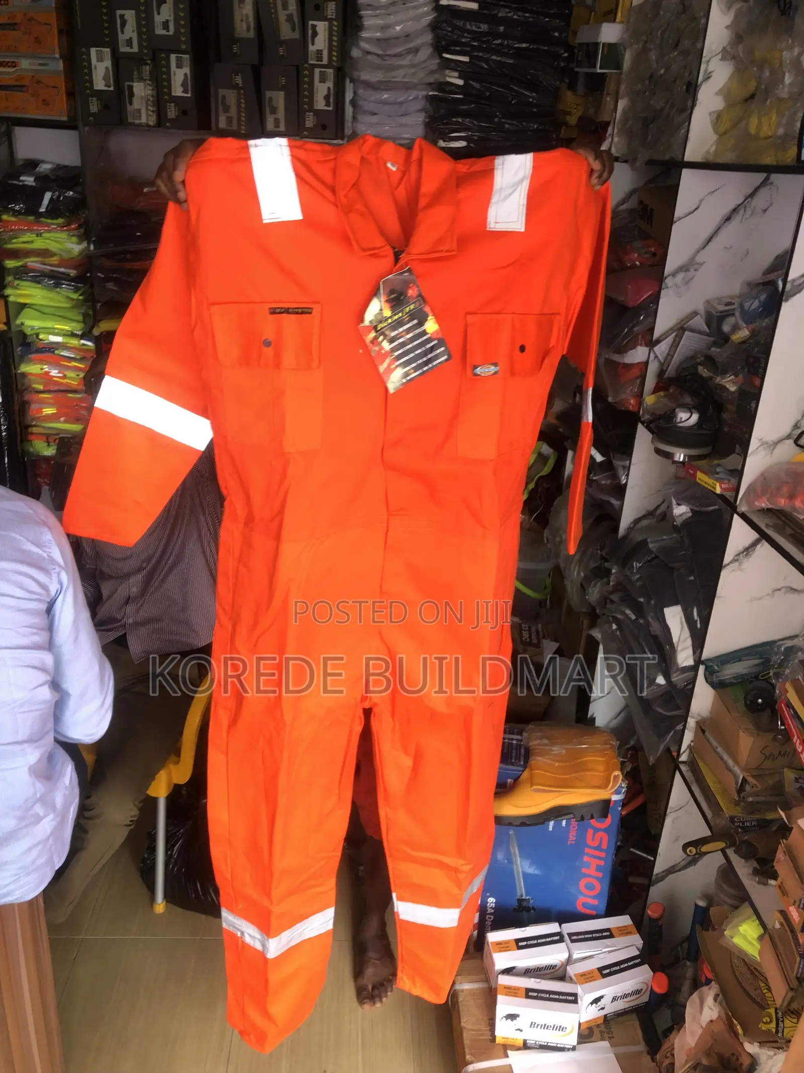 Dickies Imported Flame-Retardant Fire Safety Coverall