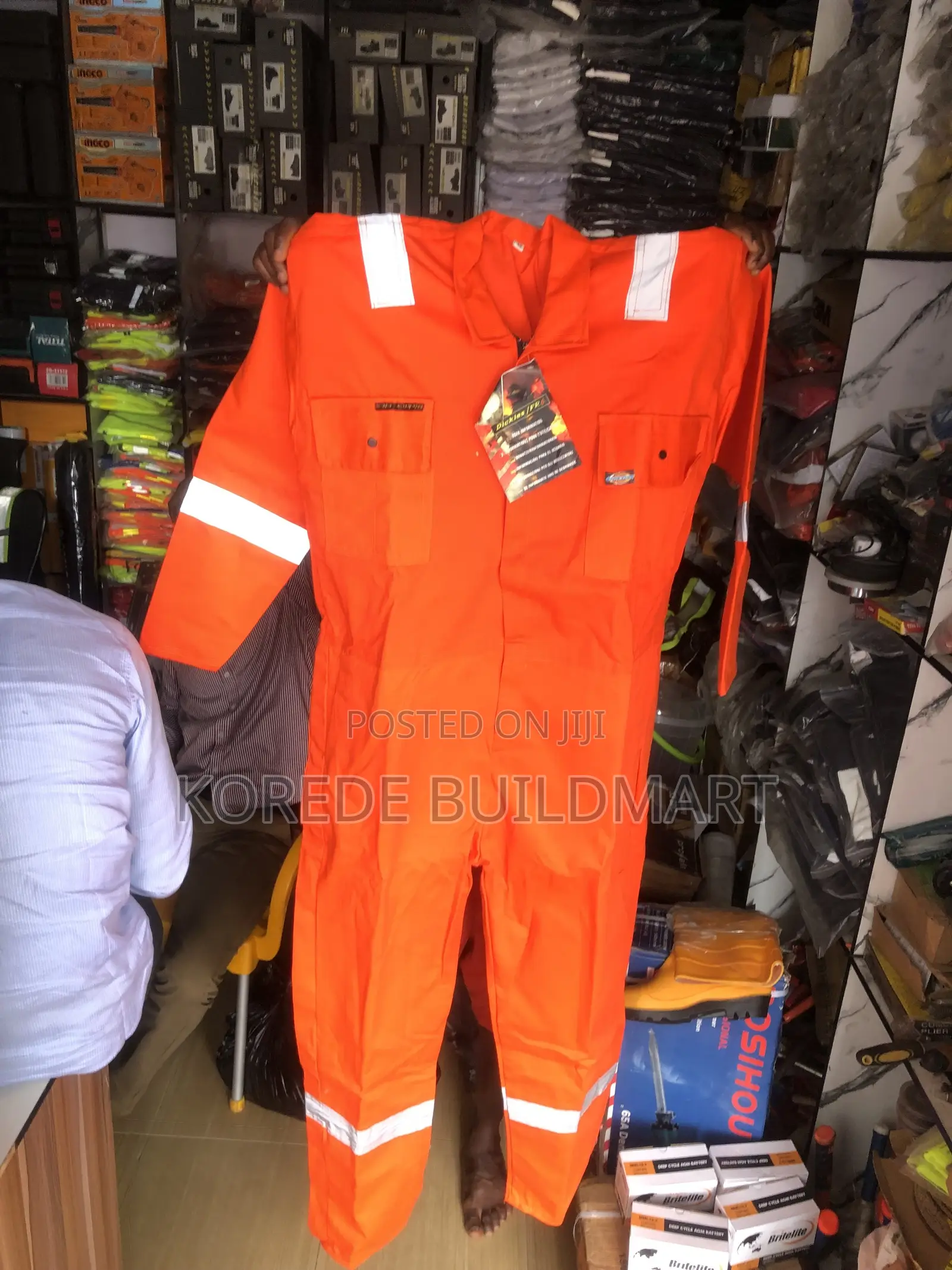 Dickies Imported Flame-Retardant Fire Safety Coverall
