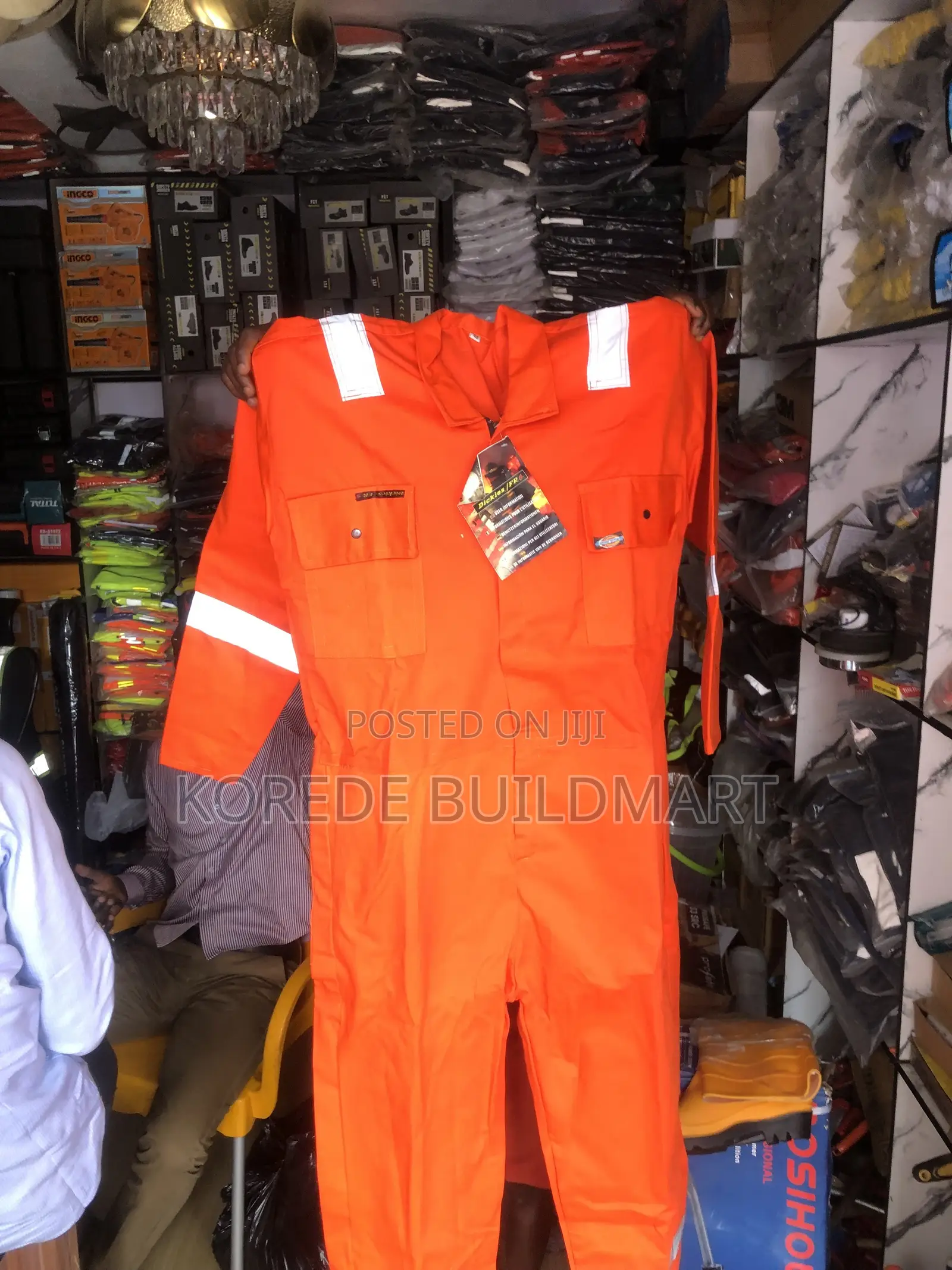 Dickies Imported Flame-Retardant Fire Safety Coverall