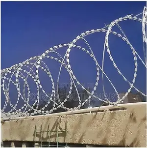 Stainless Steel Concertina Razor Wire Security Fence