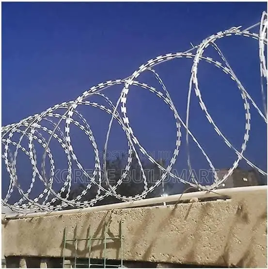Stainless Steel Concertina Razor Wire Security Fence