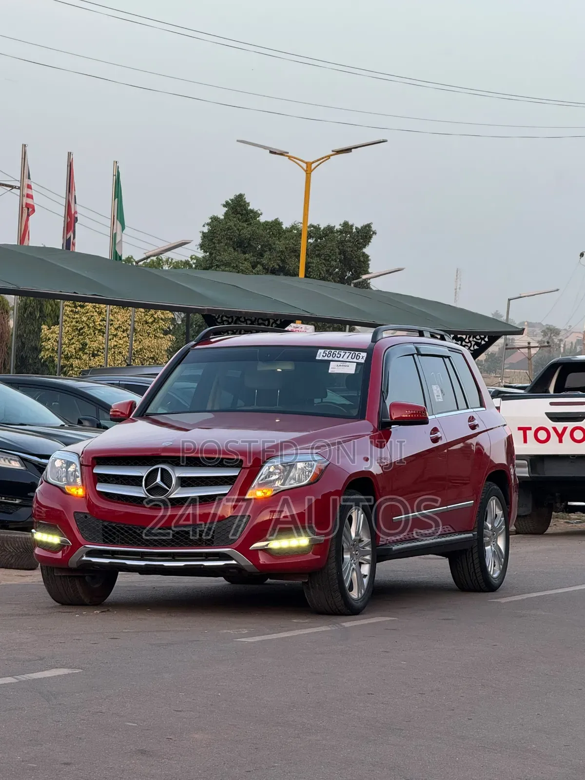 Mercedes-Benz GLK-Class 2015 Red
