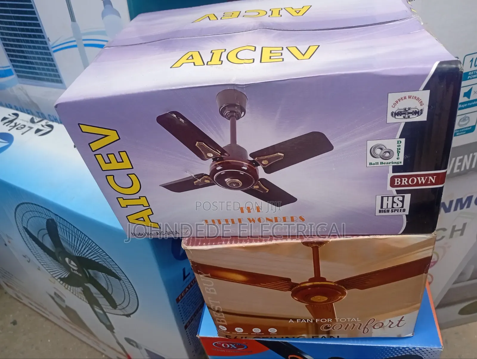 Electric Short Blade Fan