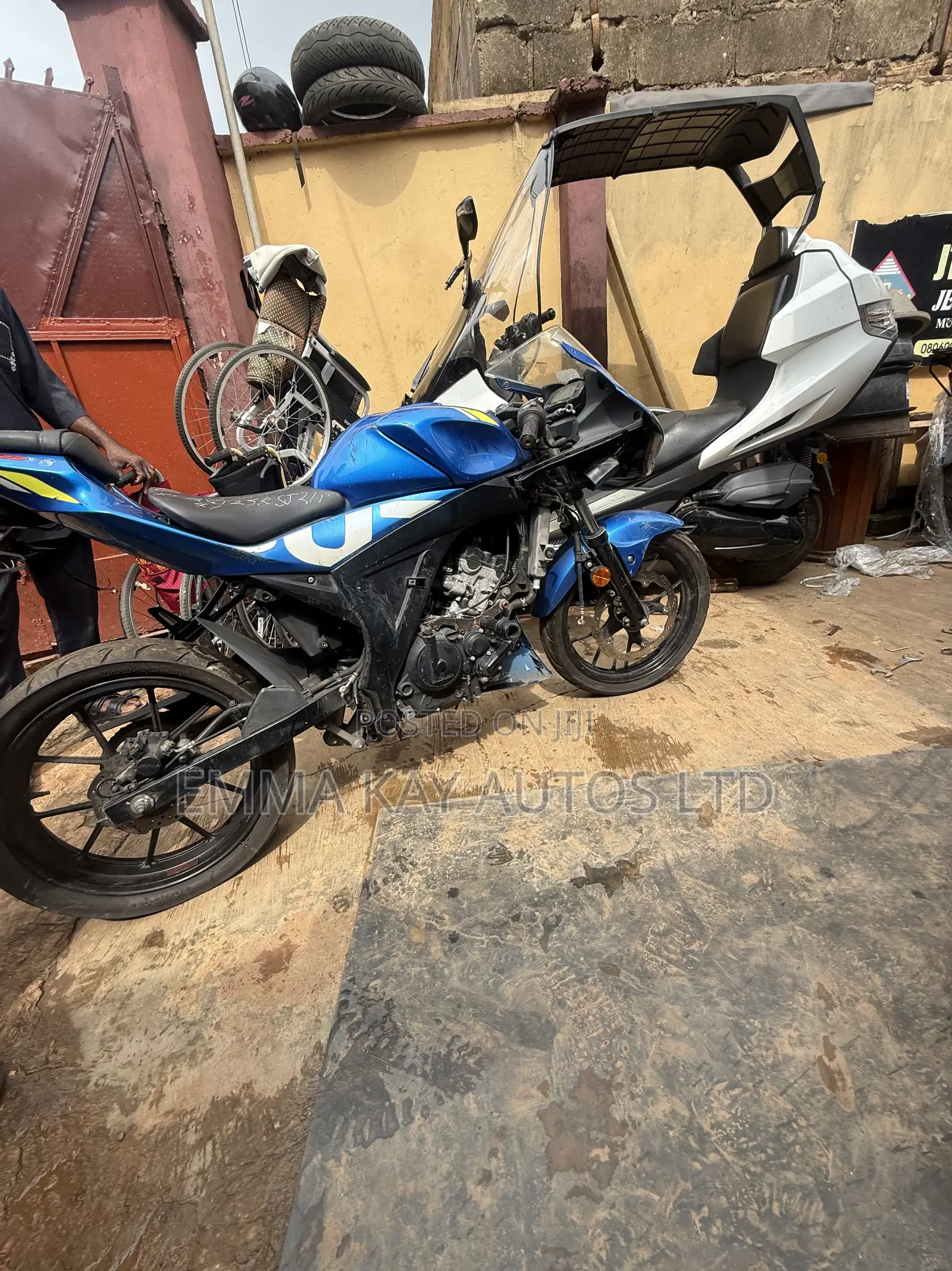 Suzuki Gixxer 2022 Blue