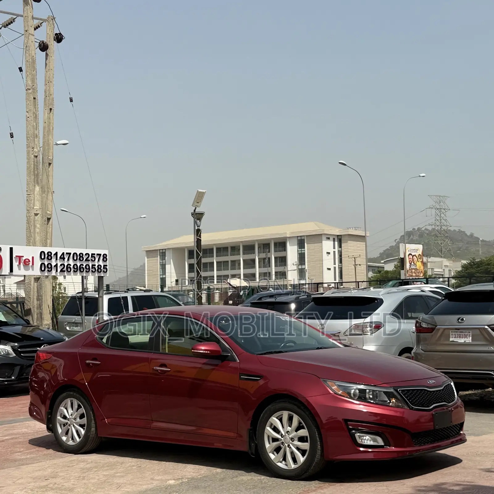 Kia Optima EX 4dr Sedan (2.4L 4cyl 6A) 2015 Red