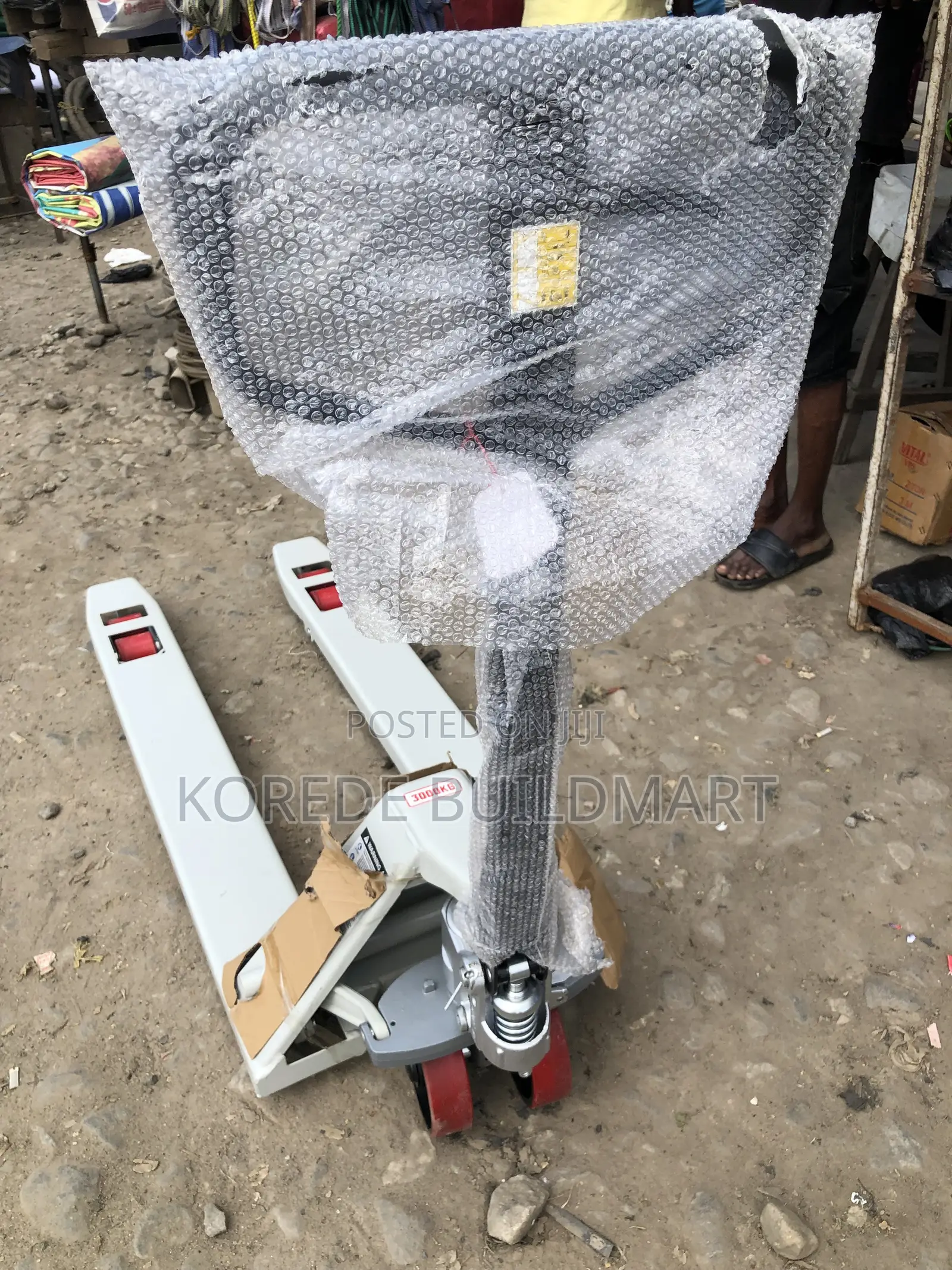 3-Ton Heavy-Duty Manual Hydraulic Pallet Truck Jack