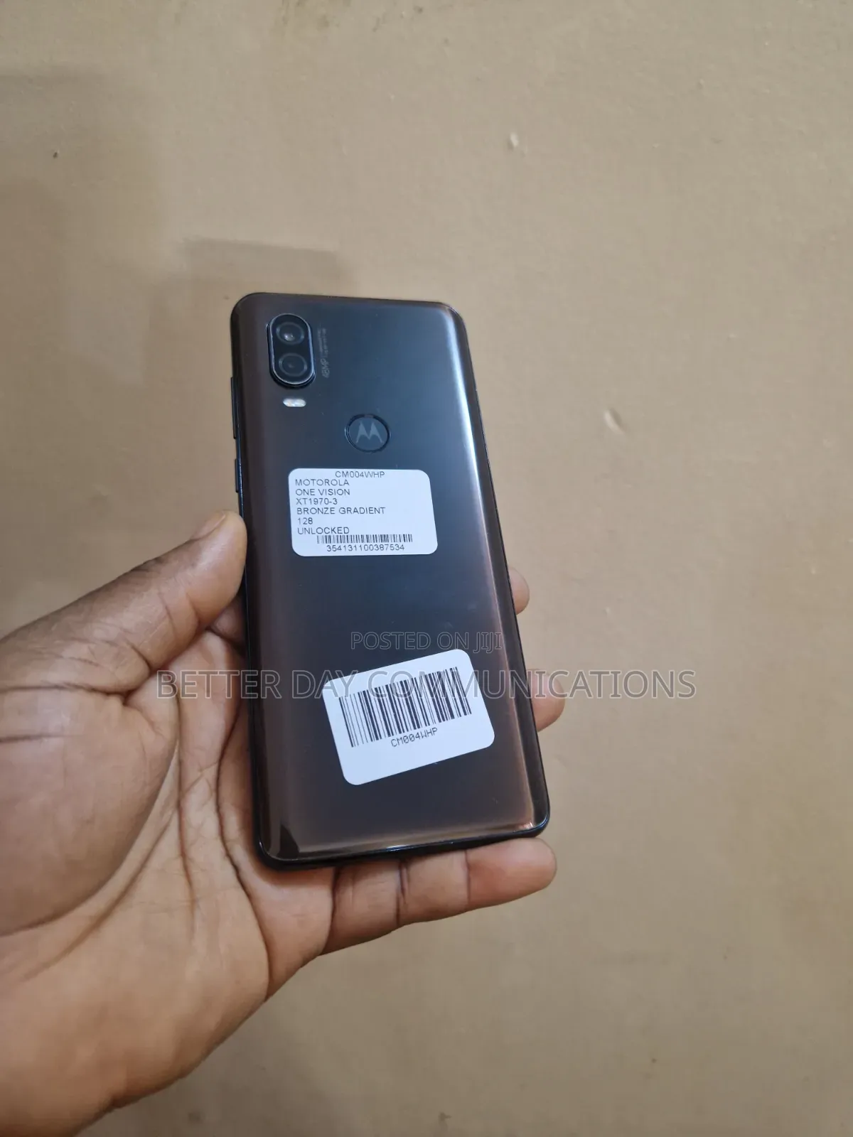 Motorola Moto One Vision 128 GB Black