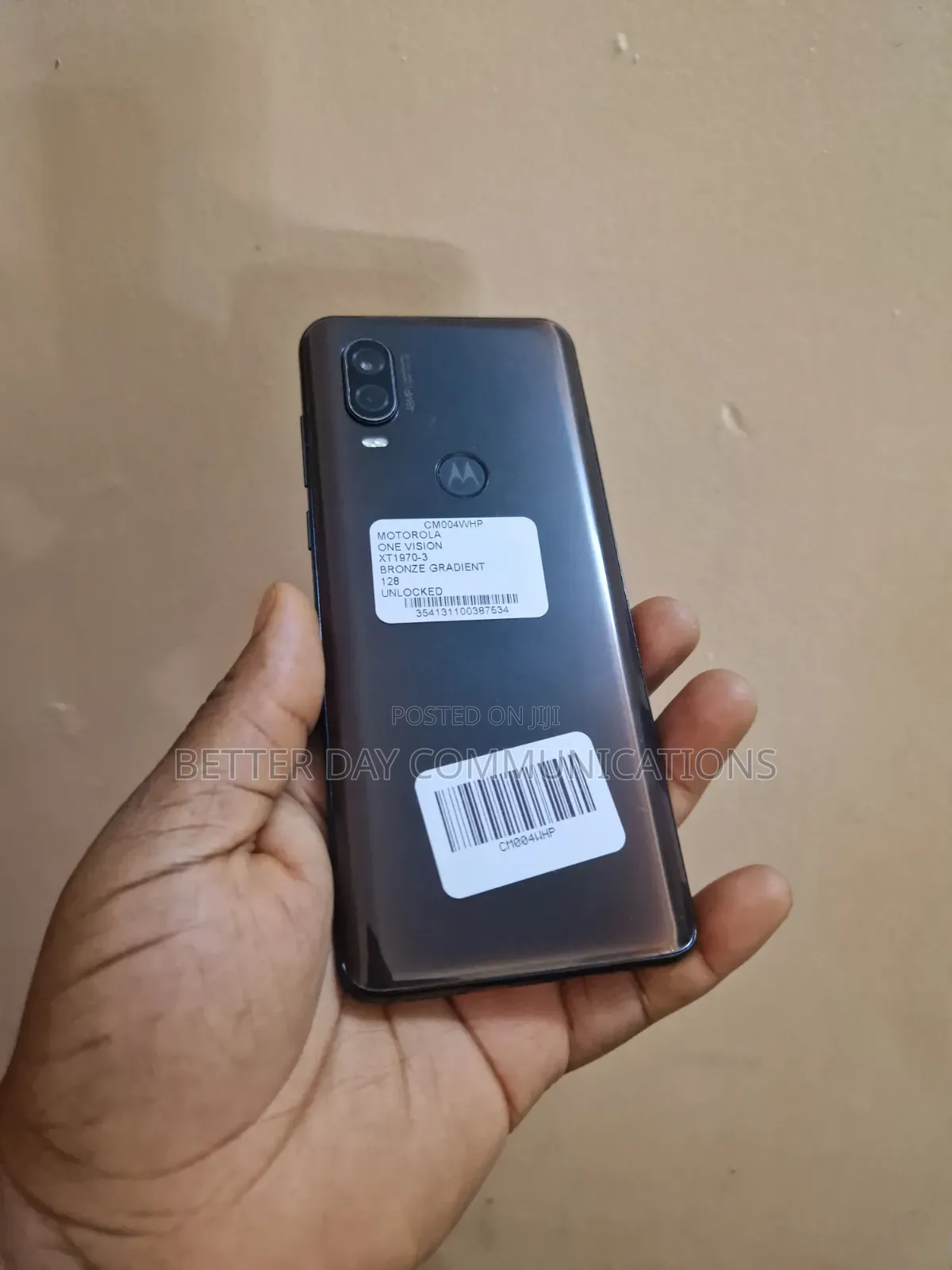 Motorola Moto One Vision 128 GB Black
