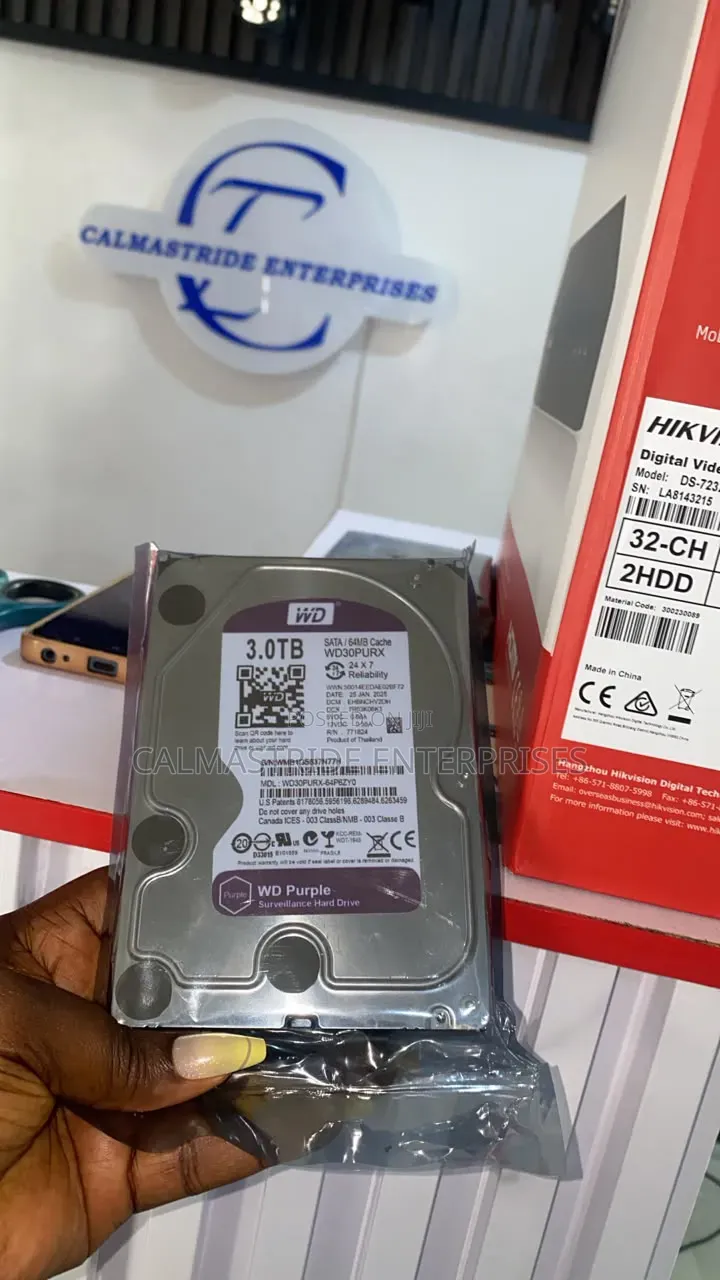 WD Purple Surveillance 3TB