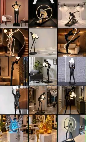Luxury Artistic LED Floor Lamps and Sculptural Designer Lights