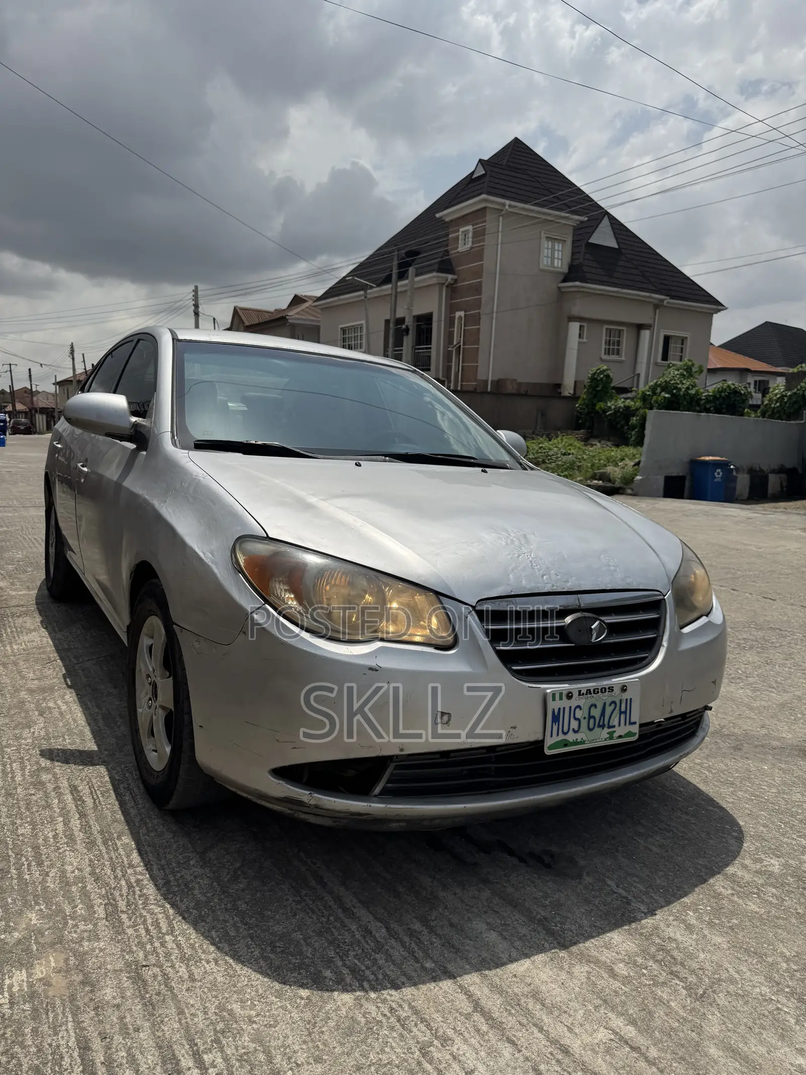 Hyundai Elantra 2008 Silver