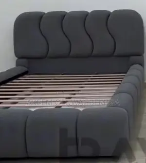 Luxury Fabric 6by6 Upholstered Bedframe