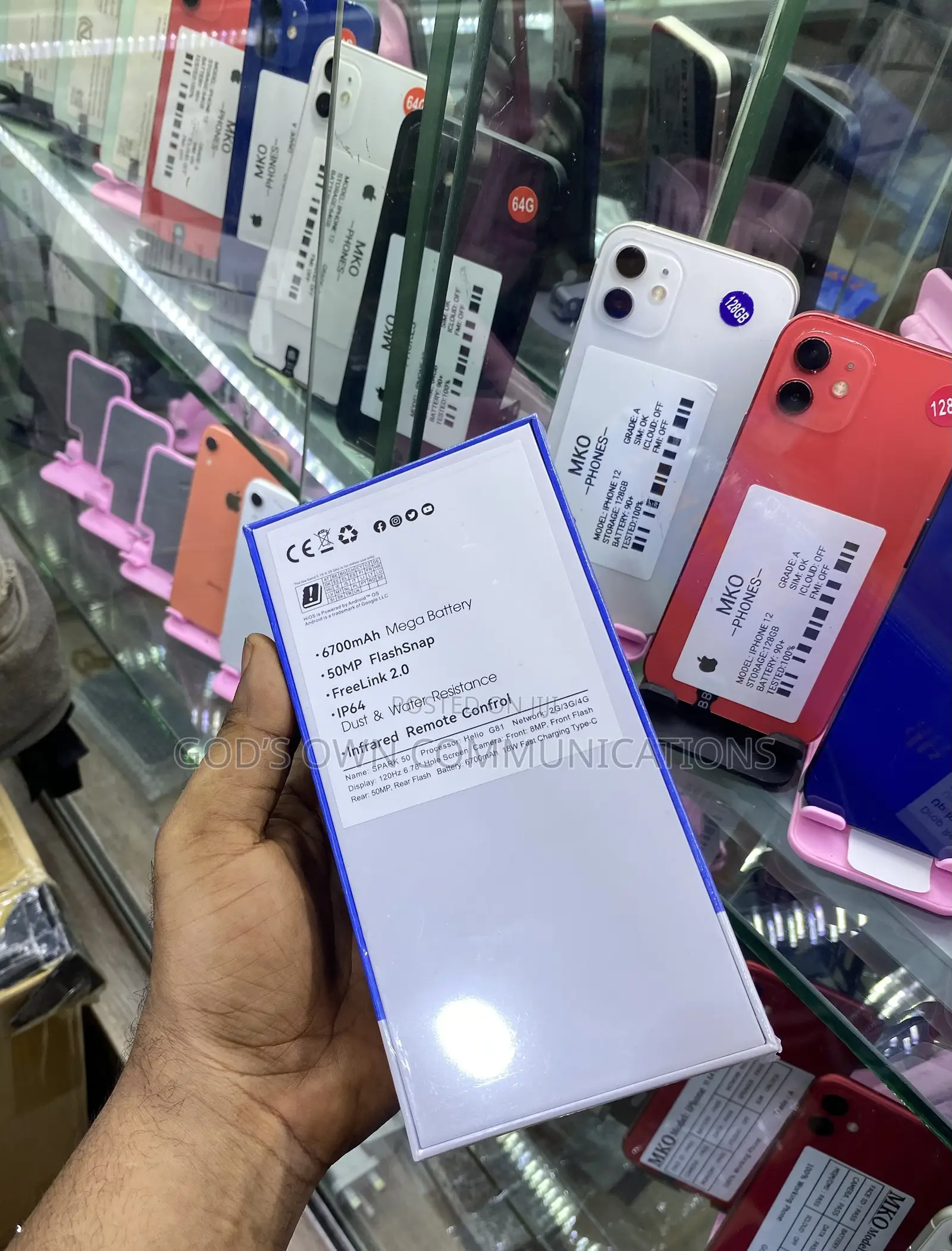 New Tecno Spark 50 128 GB