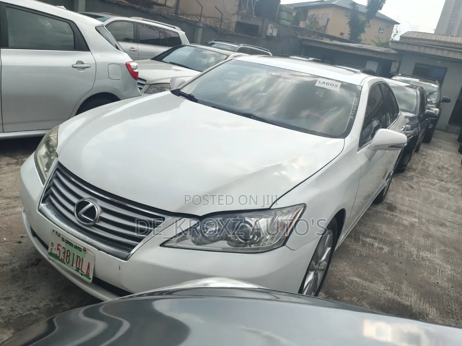 Lexus ES 350 2012 White