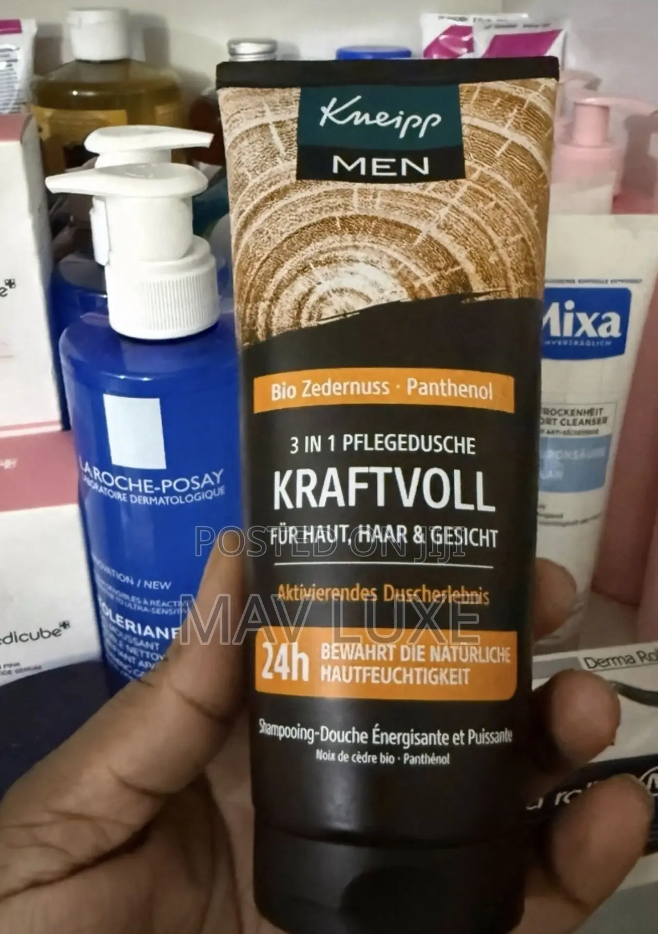 Kneipp Men 3-in-1 Kraftvoll , Aloe Vera Shower Gel