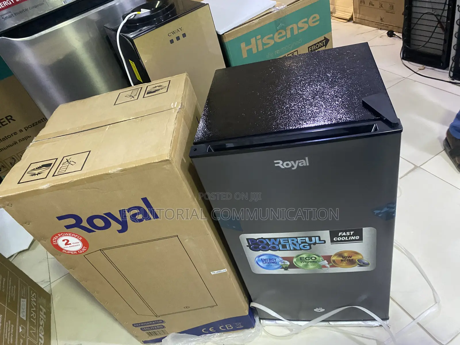 Royal 105L Single Door Fridge for Home and Office