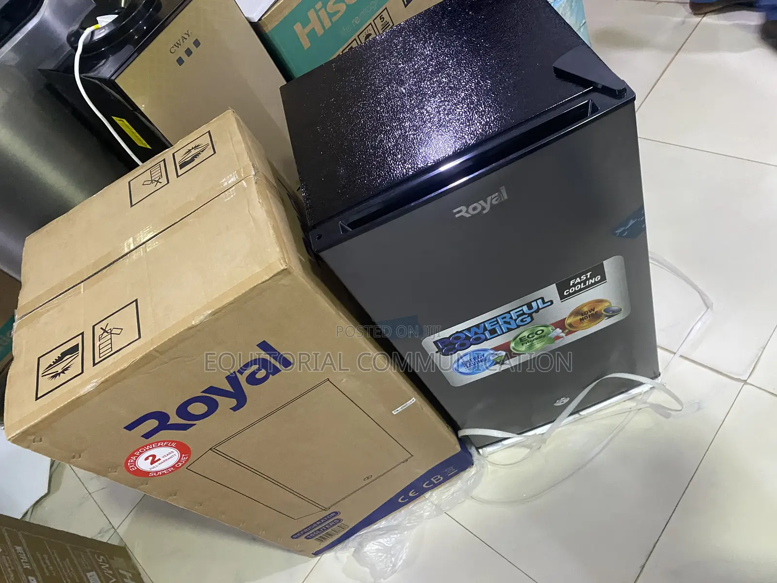 Royal 105L Refrigerator for Small Apartments