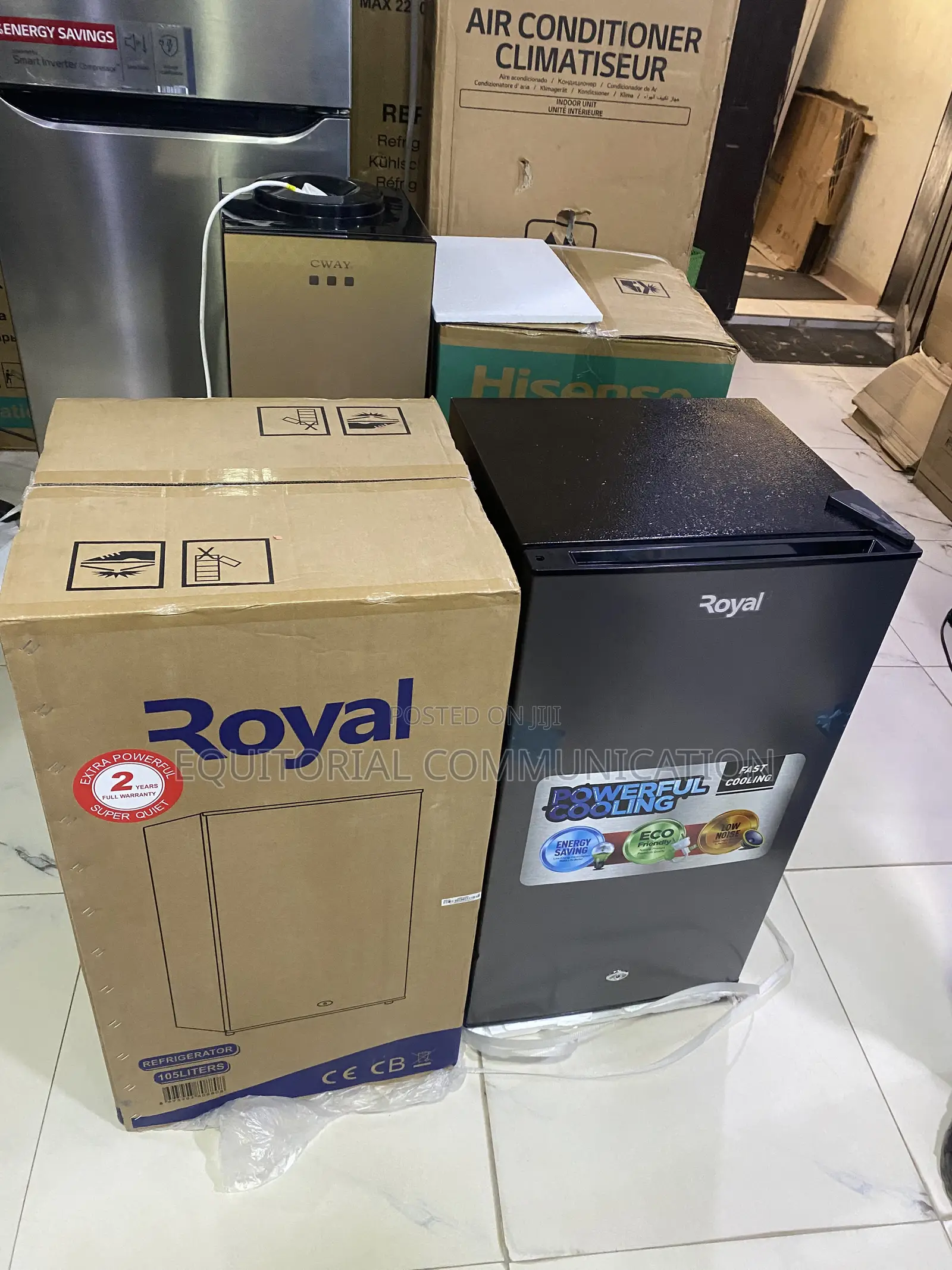 Royal 105L Refrigerator for Convenient Food Storage