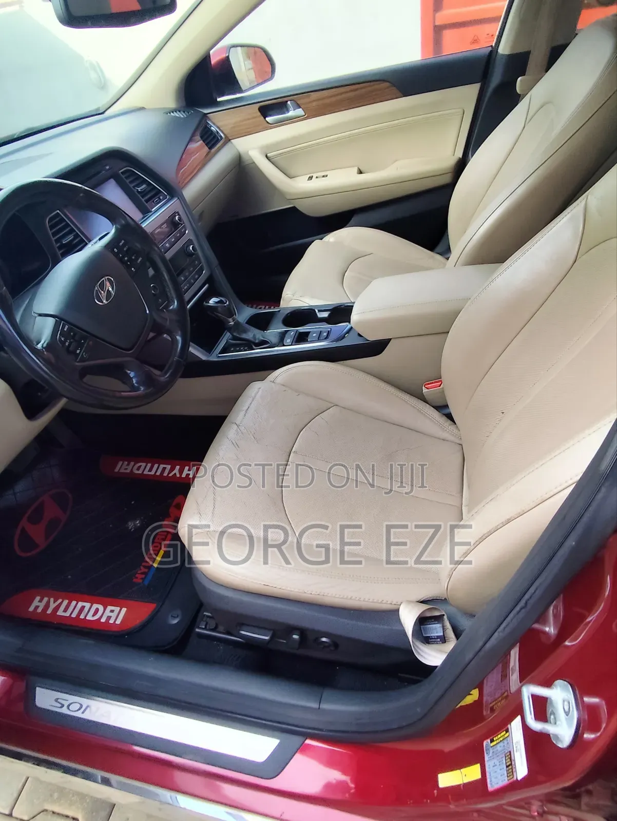 Hyundai Sonata 2015 Red