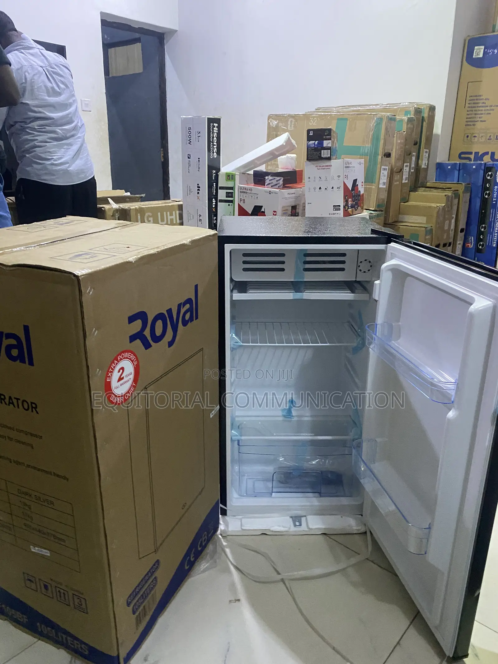Royal 105L Single Door Refrigerator for Daily Groceries