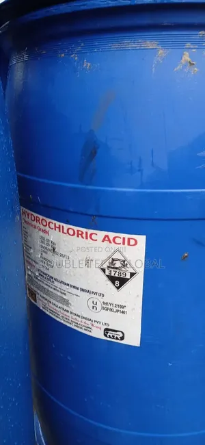 Original Hydrochloric Acid Technical Grade 220kg Drum - Industrial