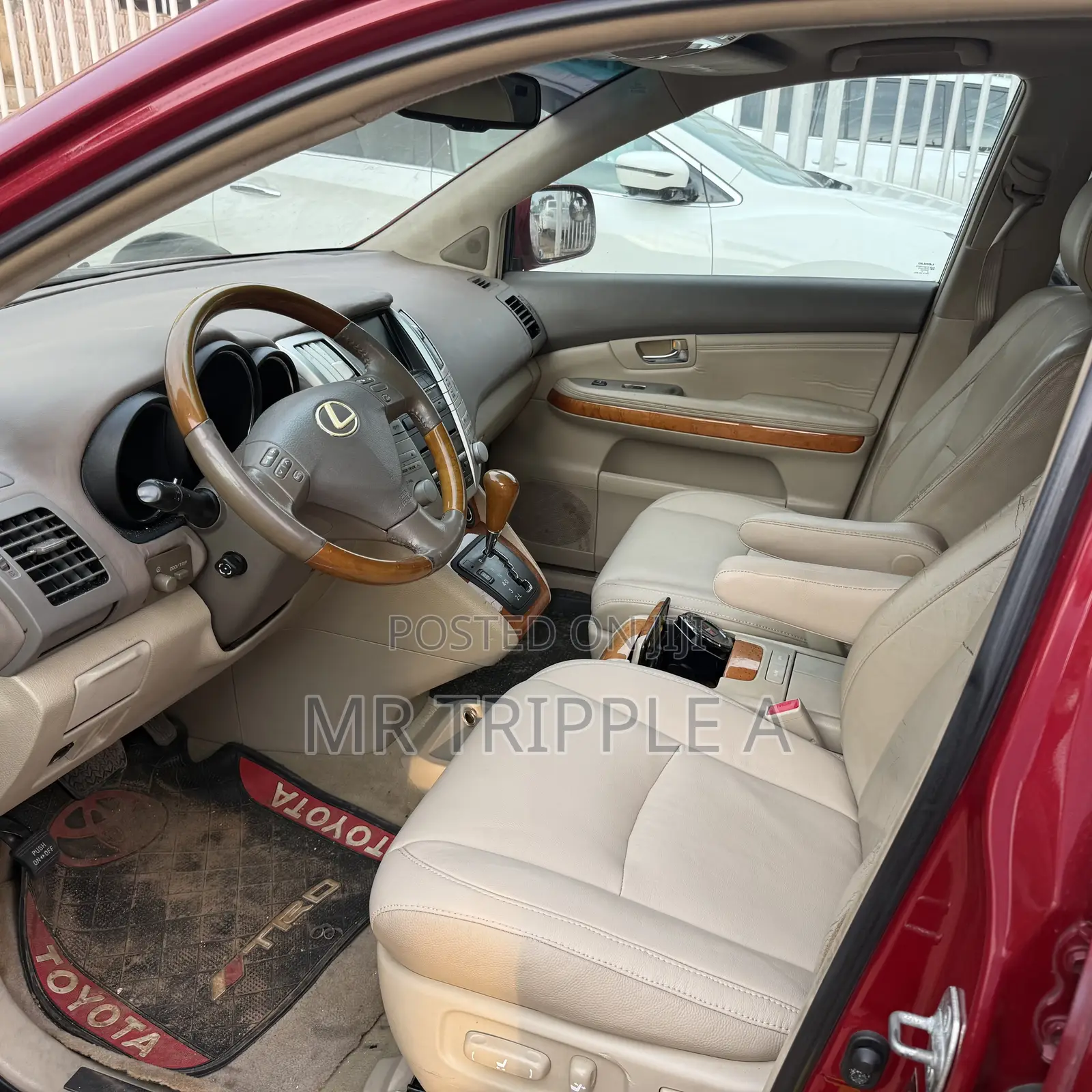 Lexus RX 2008 Red