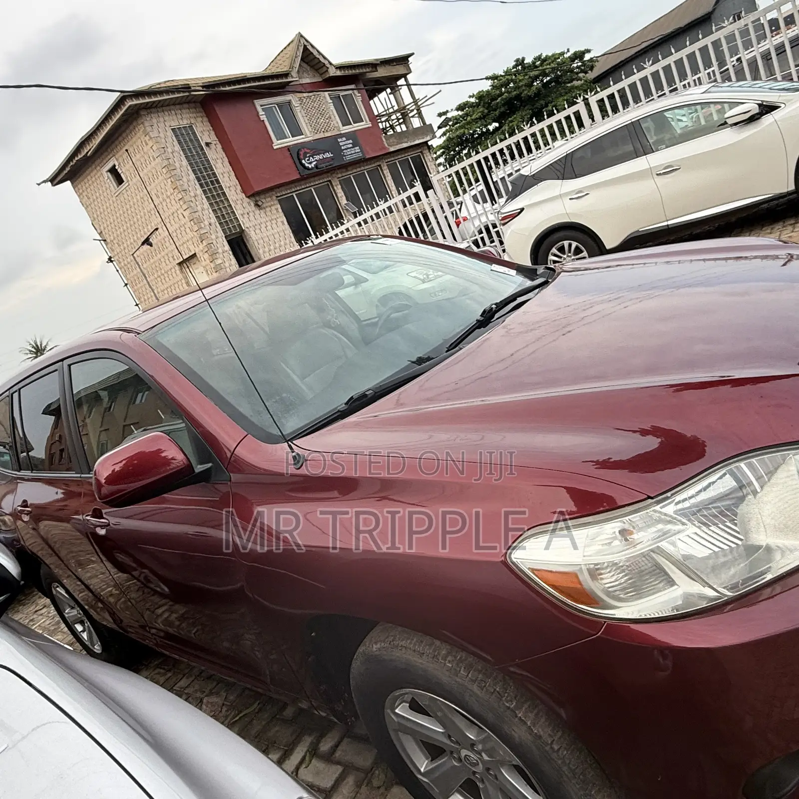 Toyota Highlander 2008 Red