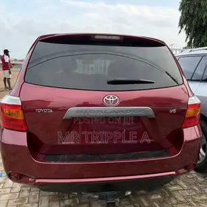 Toyota Highlander 2008 Red