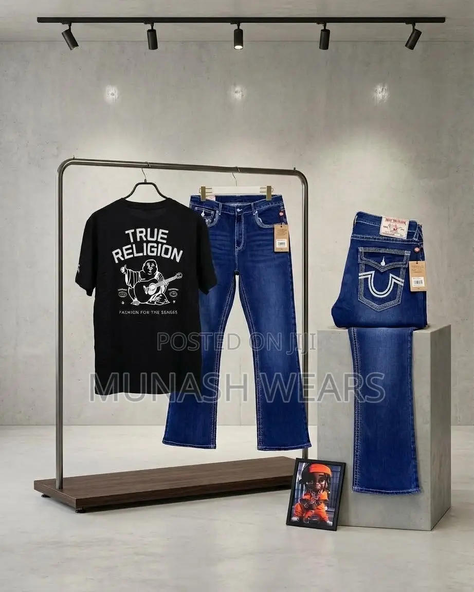 Original True Religion T-Shirt With Jean Combo M-3xl