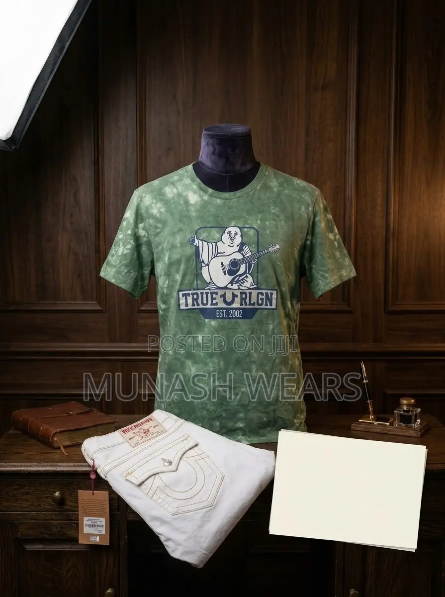 Original True Religion T-Shirt With Jean Combo M-3xl