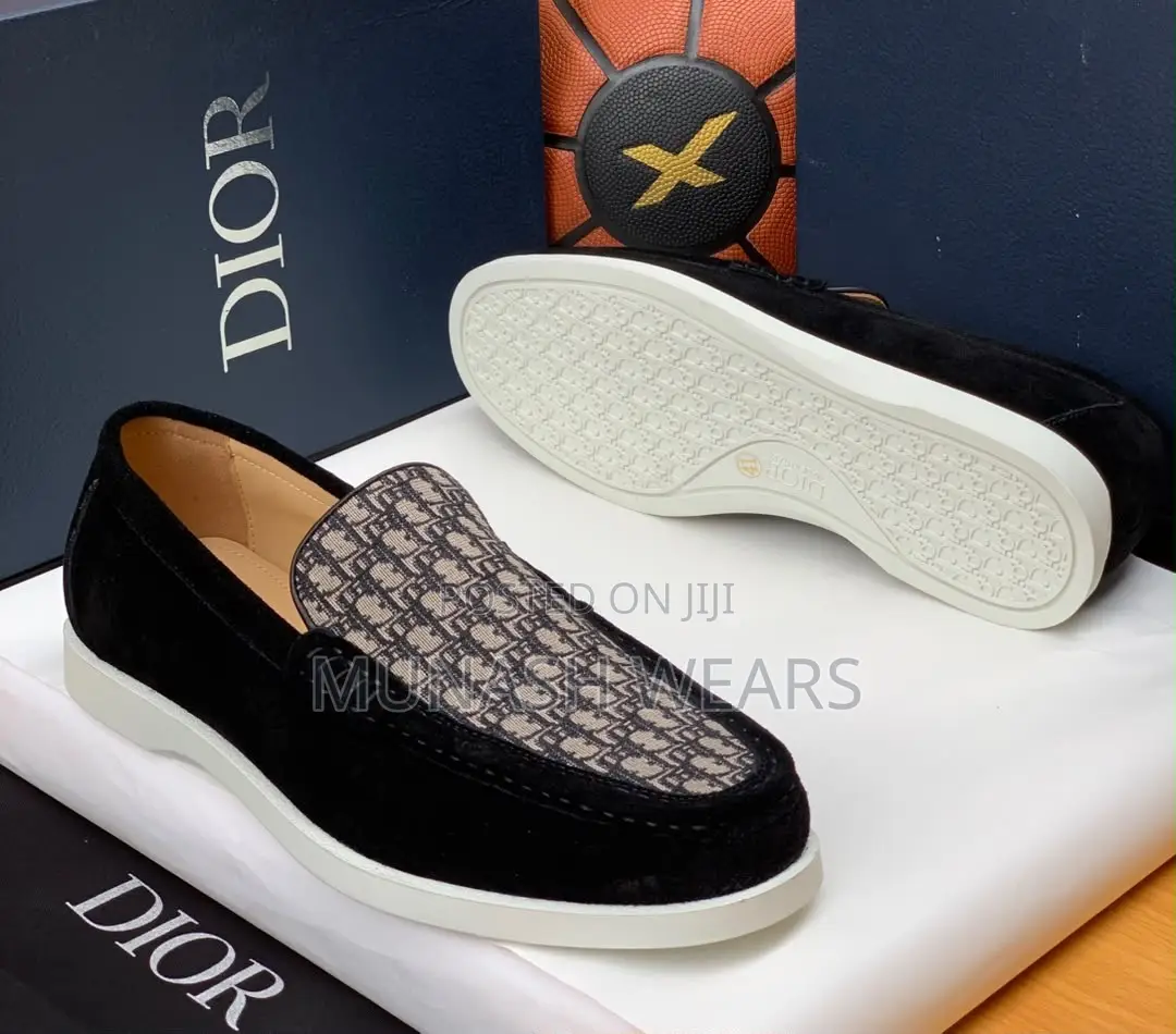 Christian Dior Loafers Available in Black and Blue 40-46