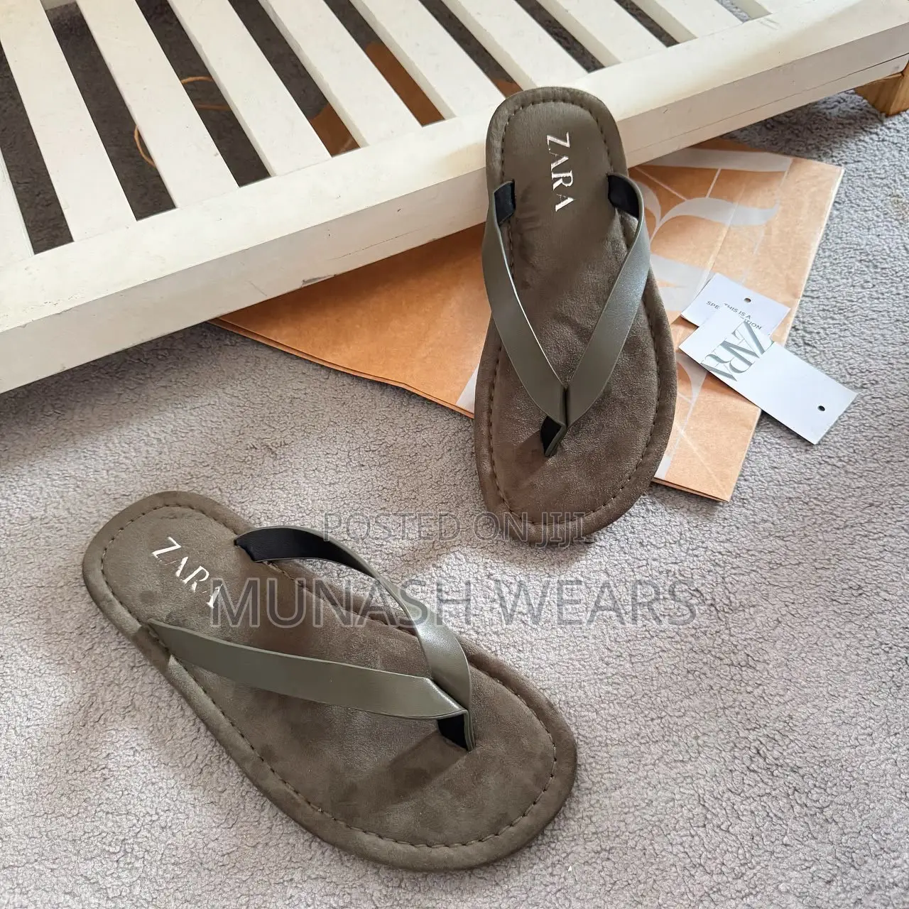 Easy Ware Zara Slip Leather Sole 40-46 Available