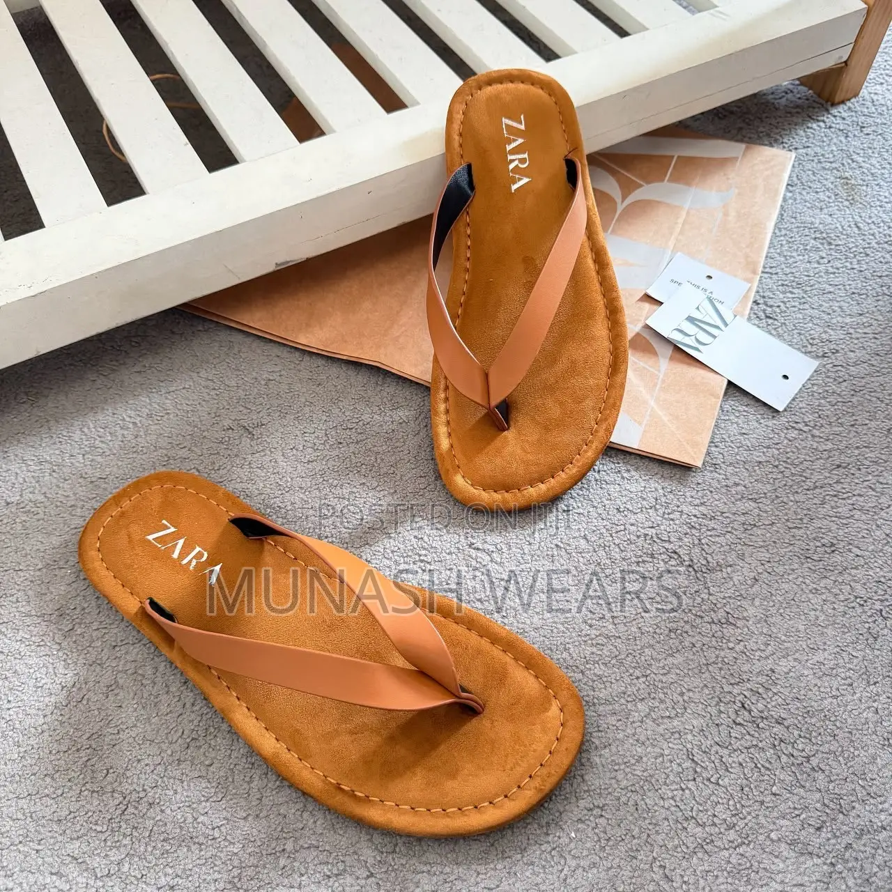 Easy Ware Zara Slip Leather Sole 40-46 Available