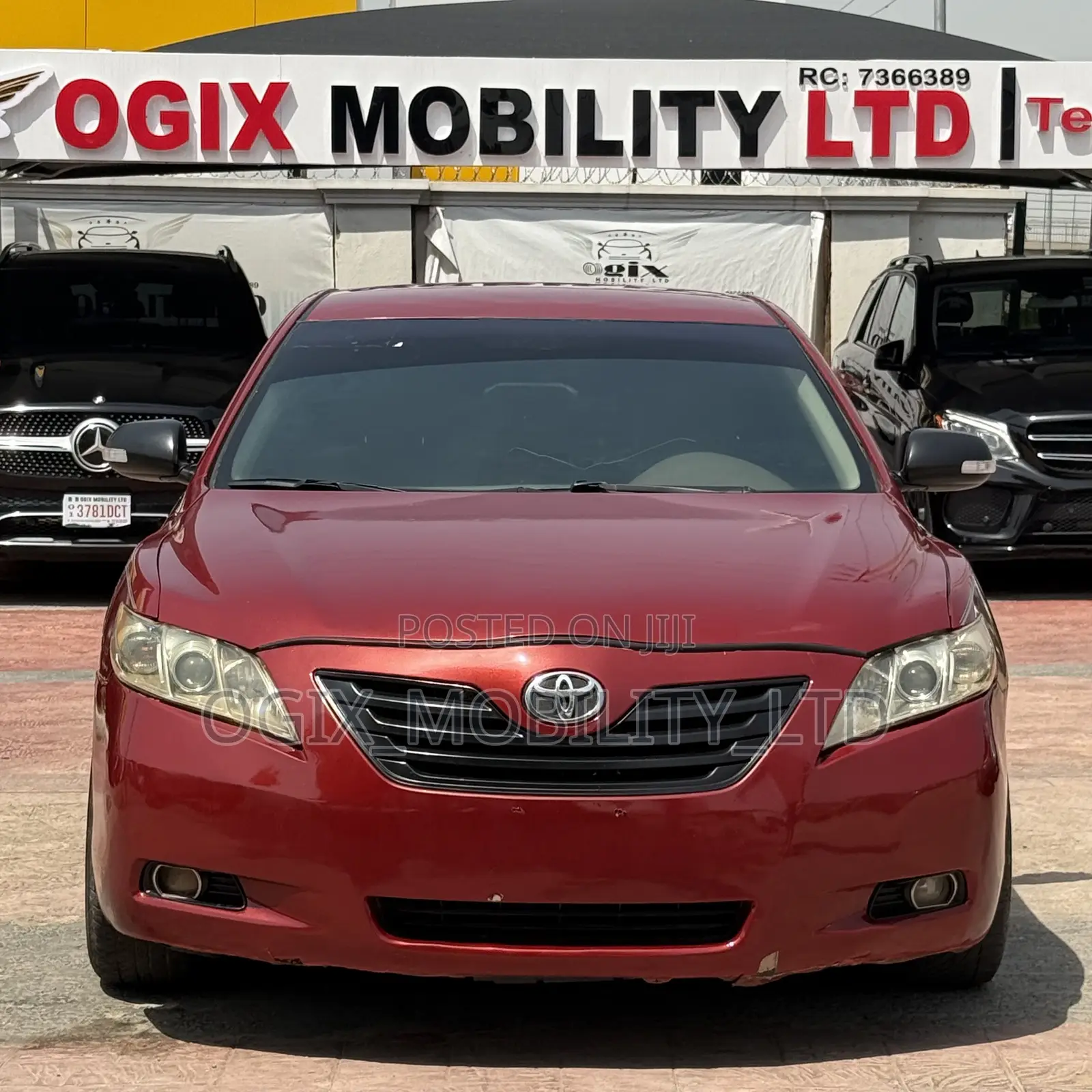 Toyota Camry LE 4dr Sedan (2.4L 4cyl 5A) 2007 Red