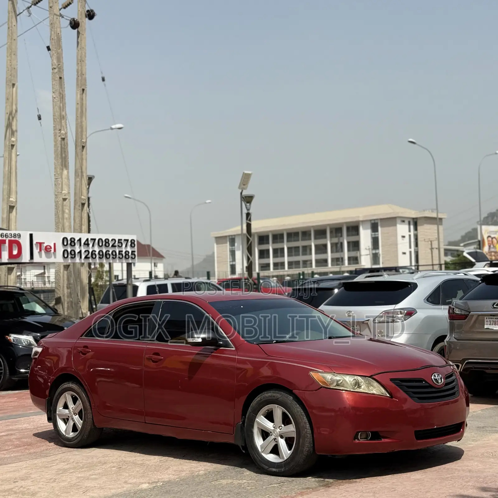 Toyota Camry LE 4dr Sedan (2.4L 4cyl 5A) 2007 Red
