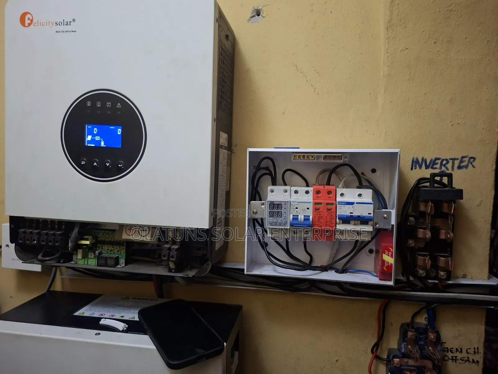 Hybrid Inverter and Lithium Batteries