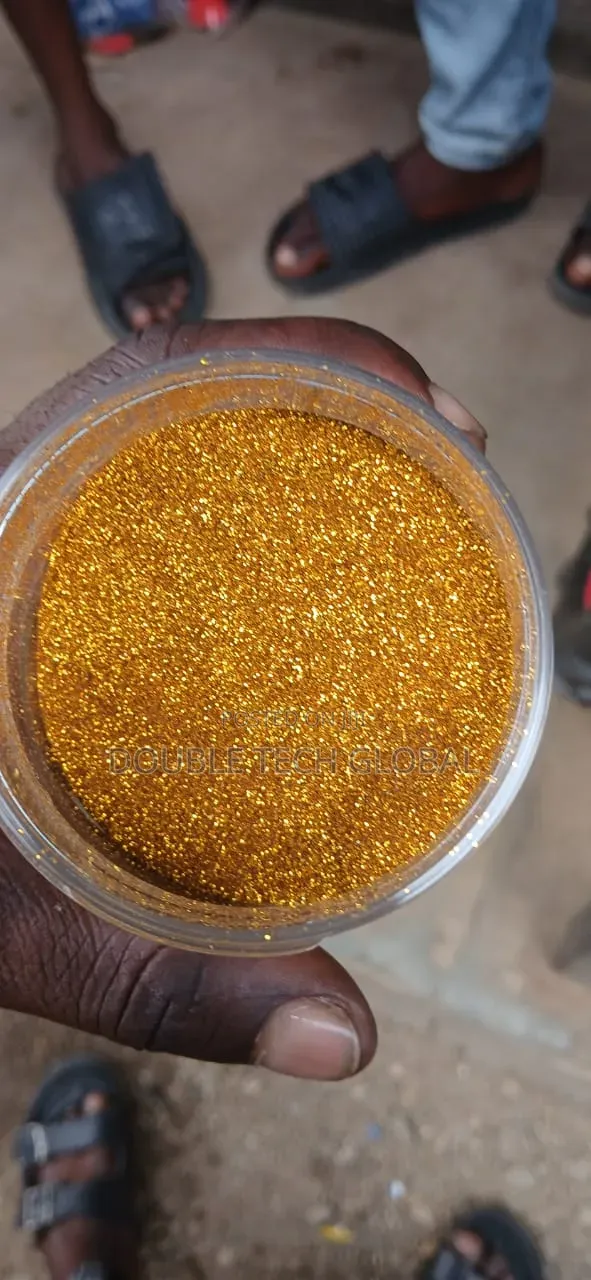 Glitter Powder 4 Colours - Gold, Blue, Pink, Green - Shining Glitter