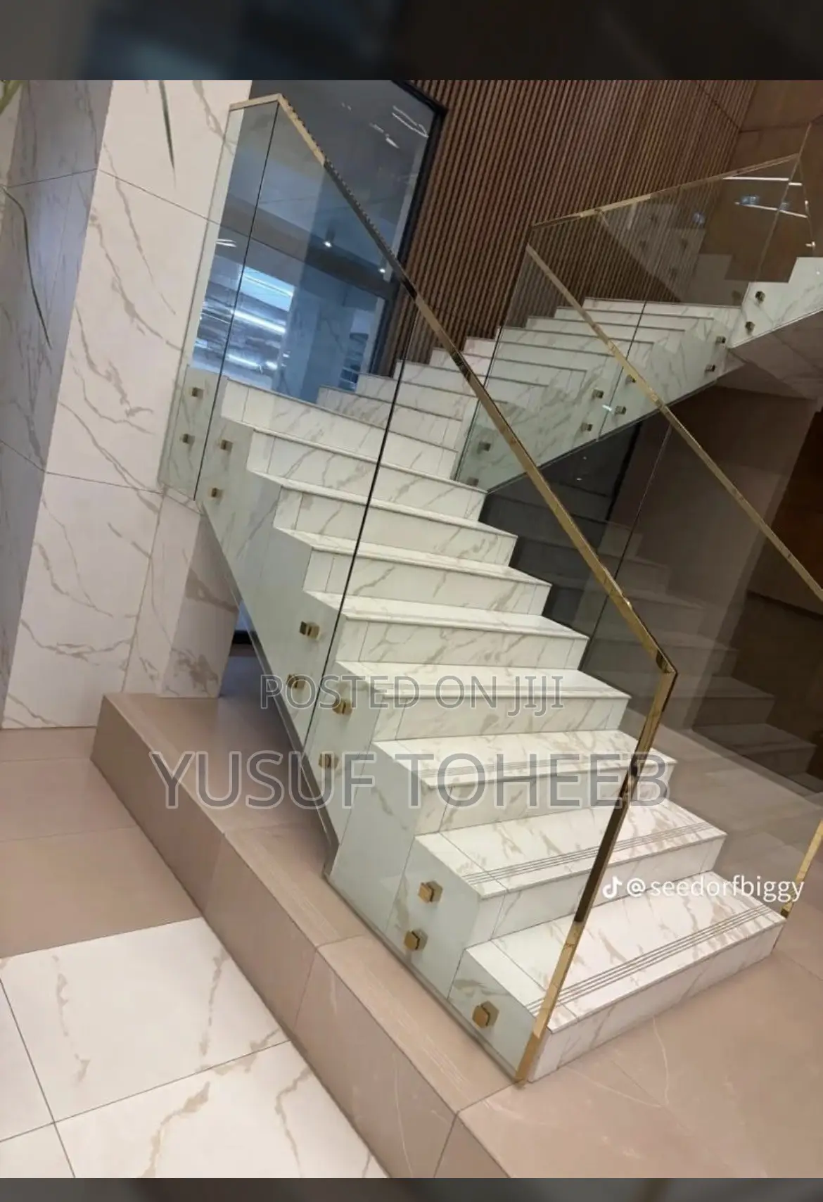 Glass Hand Rail for Home and Office