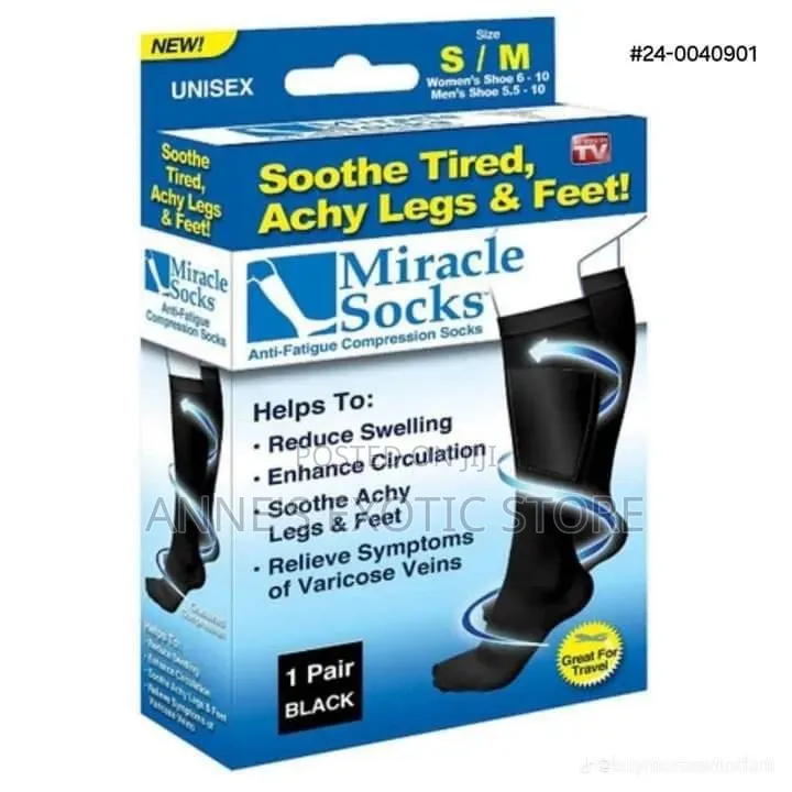 Miracle Socks Anti-Fatigue Compression Socks