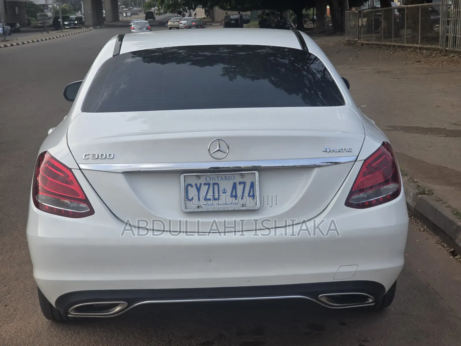 Mercedes-Benz C300 Base C300 AWD 4MATIC Sedan 2018 White