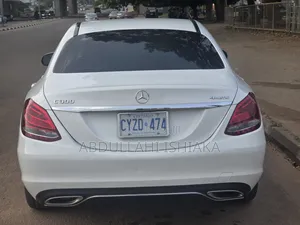 Mercedes-Benz C300 Base C300 AWD 4MATIC Sedan 2018 White