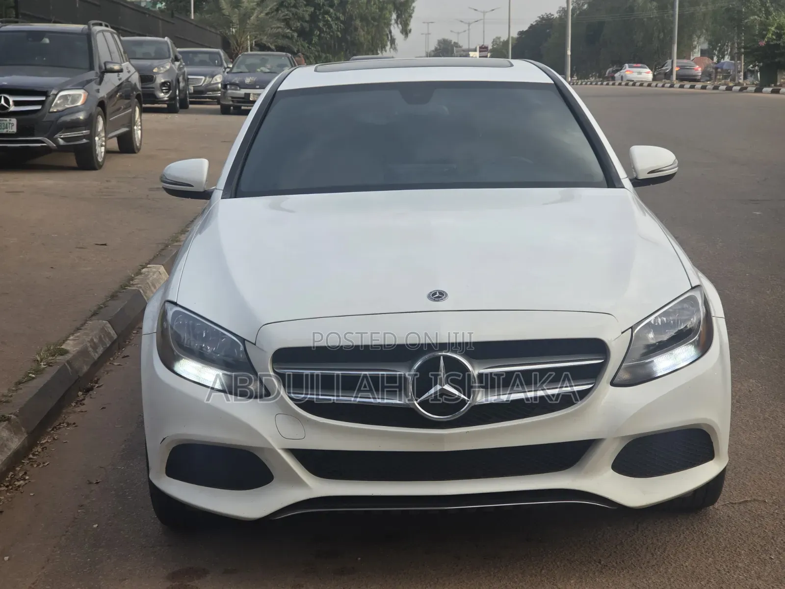 Mercedes-Benz C300 Base C300 AWD 4MATIC Sedan 2018 White